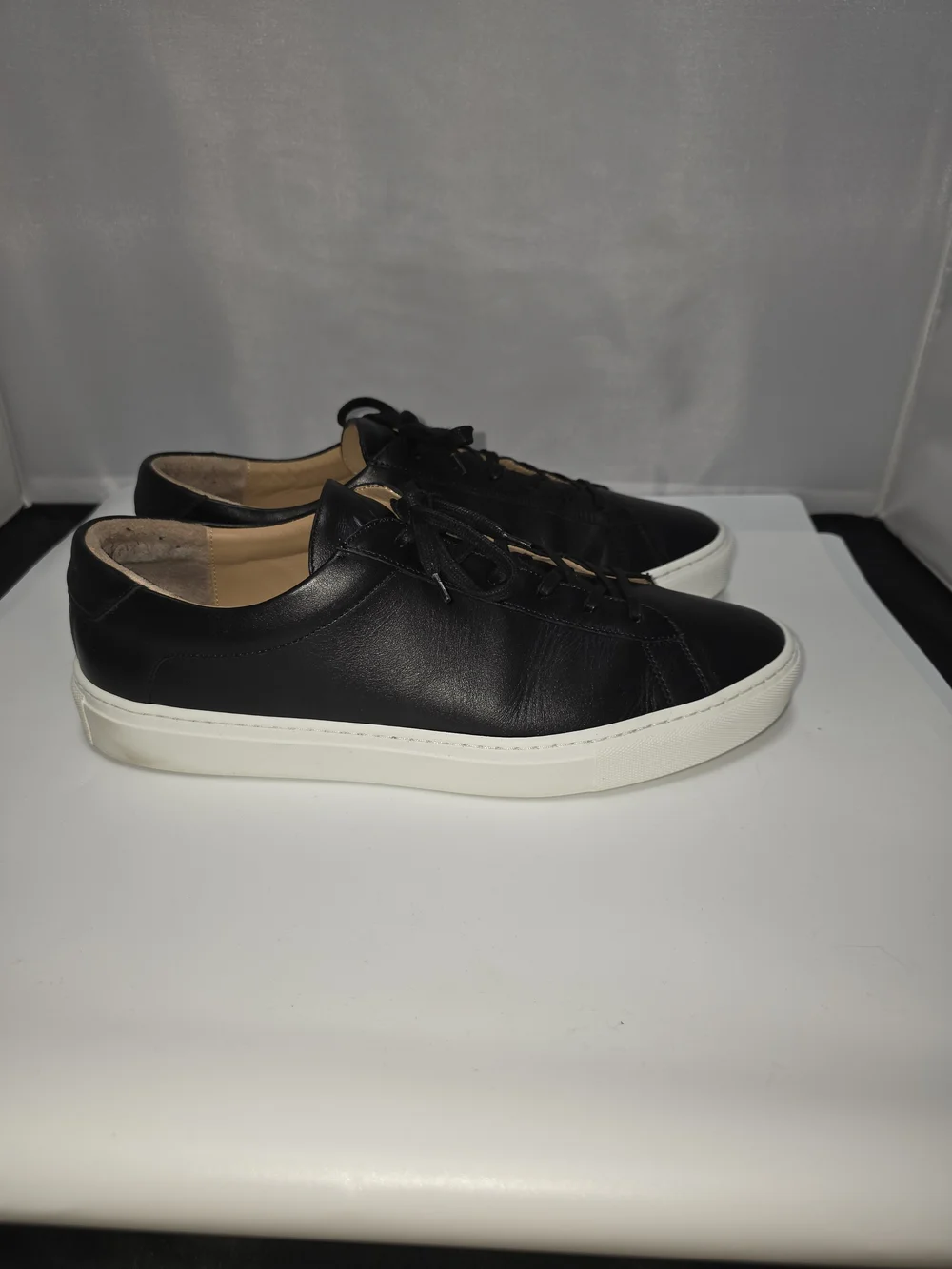 Koio CAPRI Leather Snesker- Oynx